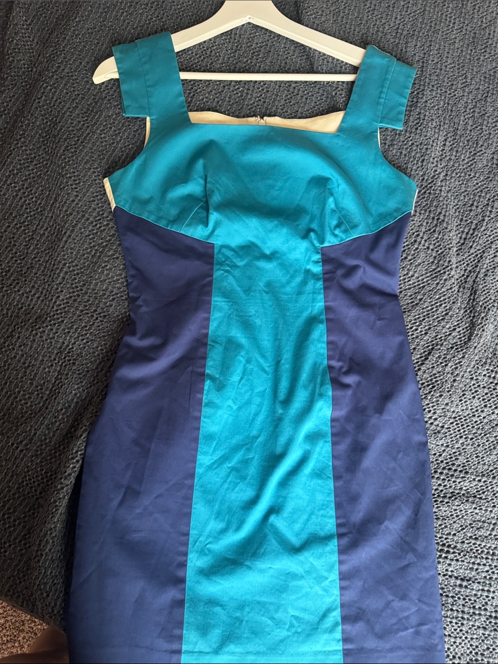 Bebe vintage shape dress colorblock